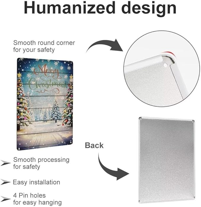 Metal Tin Sign 8 X 12 Inch - F - Office And Tech 评论和价格