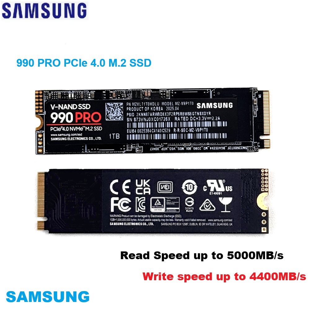 SAMSUNG 990 Pro SSD 2GB 1TB In - Samsung Ssd 990 Pro 评论和价格