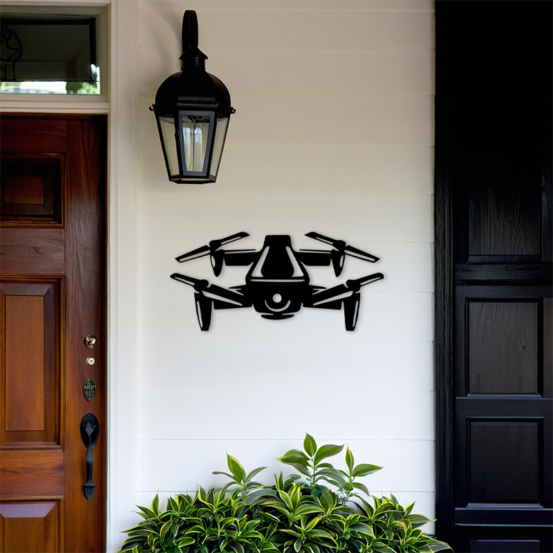 Modern Drone Silhouette Alumin - Office And Tech 评论和价格