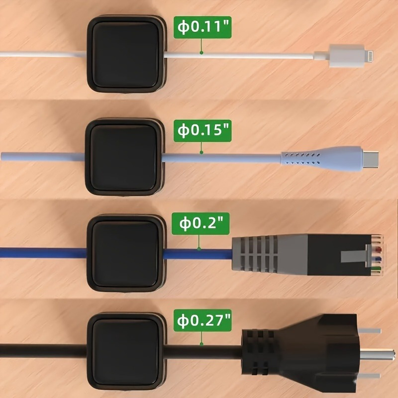 12-Pack Cable Management Clips - Office Tech Typing 评论和价格